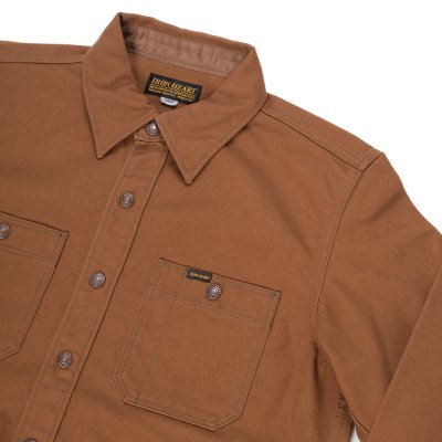 Brown Duck Work Shirt Style CPO - "The UnTucked"