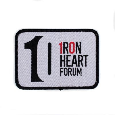 Iron Heart 10 Year Forum Anniversary Patch