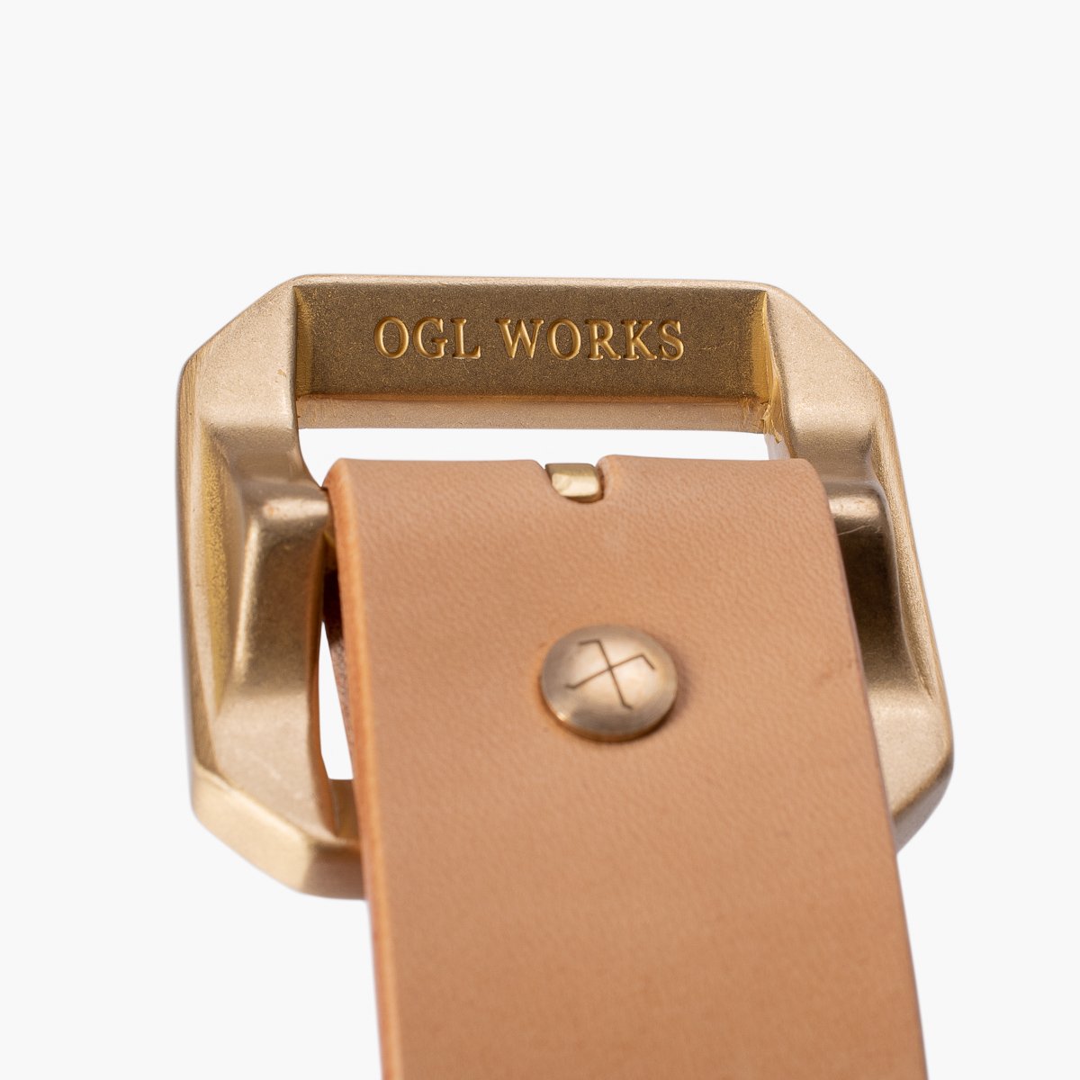 Obbi Good Label - OGL Single Prong Copper Garrison Buckle Leather Belt –  Bad Weather Cafe