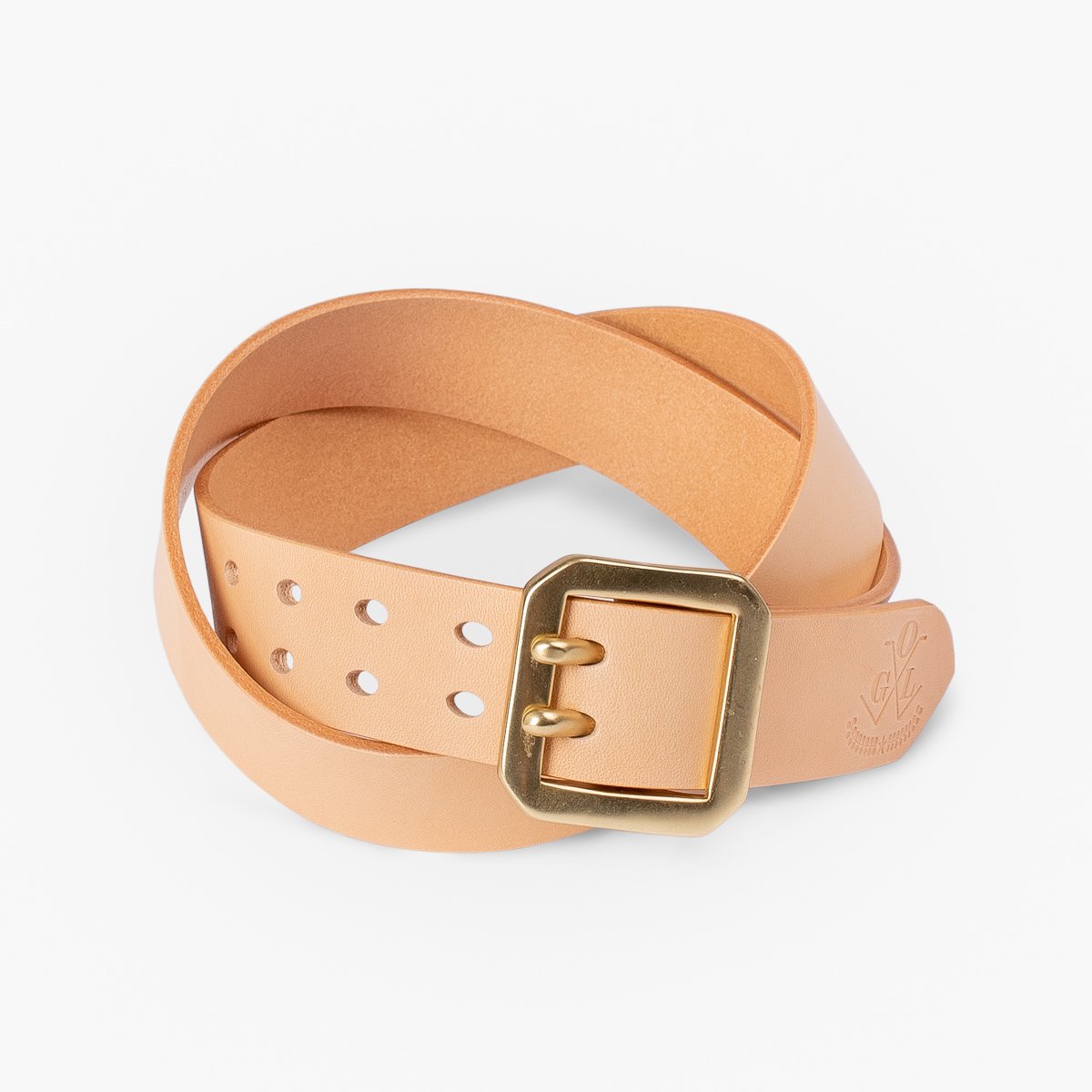 Obbi Good Label - OGL Single Prong Copper Garrison Buckle Leather Belt –  Bad Weather Cafe