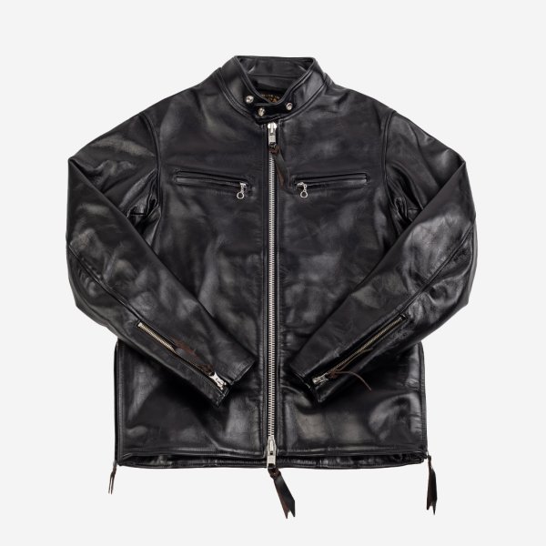 Iron Heart Chrome Tanned Leather Horsehide Rider's Jacket